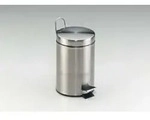 Kela Kosmetikeimer Torre Edelstahl silber matt 25,5cm 17cm&Oslash; 3l, 18172 - Silber