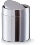 Zeller Tischabfalleimer, Edelstahl &Oslash;11,5x14 - Silber