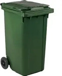 Mini Container 240 Liter - Gr&uuml;n - Gr&uuml;n