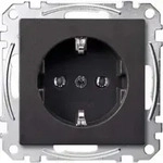 Merten SCHUKO-Steckdose anth MEG2401-0414 - Schwarz