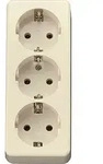 JUNG 10S23LA Elektrischer Netzstecker Typ C 3P Elfenbein (10S23LA) - Beige/Wei&szlig;