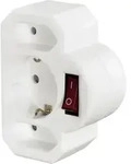 Hama 00108846, Typ F, Universal, 230 V, Wei&szlig;, 3500 W, M&auml;nnlich/Weiblich - Wei&szlig;