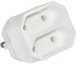 Goobay Steckdosenadapter, zum Anschluss von bis zu 2 elektrischen Ger&auml;ten -...