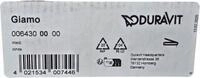 Duravit WC-Sitz Giamo o. Absenkautomatik, aus Kunststoff, wei&szlig;