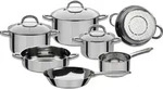 GSW Kochtopfset Montreal 10teilig - Silber