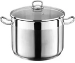 Gsw Jumbo POT 20L 643474 Kochtopf inkl. Deckel, Edelstahl, 30 cm Durchmesser,