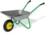 rolly toys 271757, Spielzeug-Schubkarre, Garten, Junge, 2,5 Jahr(e) - Gr&uuml;n/Silber