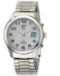 ETT EGS-11335-62M Solar Drive Funkuhr Basic Herrenuhr 39mm 5ATM - Silber