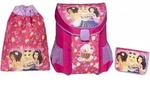 Explorer - Cupcake Schuranzen Set mit Federmappe und Turnbeutel