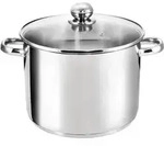Kopf XXL Induktion Kochtopf Grandis, &Oslash; 24 cm, H&ouml;he 20 cm, 9 Liter, Edelstahl