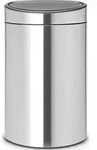 Brabantia 114809, 40 l, Ecke, Schwarz, Edelstahl, Kunststoff, Manuell, 435 mm -