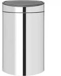 Brabantia M&uuml;lleimer Touch Bin New,recycle, 23+10 L Stahl matt - Grau