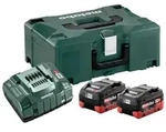 Metabo Basis-Set 2 x LiHD 5.5 Ah + metaBOX 145