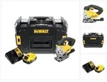 DeWalt DCS 331 P1 Akku Stichs&auml;ge 18 V + 1x Akku 5,0 Ah + Ladeger&auml;t + TSTAK