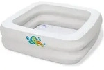 Bestway&reg; Baby-Duschwanne Scrub-A-DubTM 86 x 86 x 25 cm - Wei&szlig;