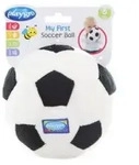 playgro Baby-Stoffball mit Rassel - Mein erster - Schwarz/Wei&szlig;