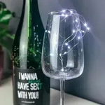 Lichterkette LED kaltwei&szlig; Draht Drahtlichterkette Deko Party 20 LEDs Indoor IP20 -