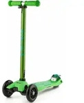 Micro Maxi Deluxe Tretroller gr&uuml;n, Lenkung durch Gewichtsverlagerung, f&uuml;r Kinder ab