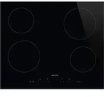 Smeg Universal SE364TD Kochfeld Schwarz Eingebaut 60cm Keramik 4 Brenner - Schwarz