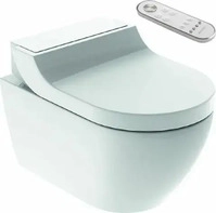 Geberit 146.290.11.1, Geberit AquaClean Tuma Comfort, Wand-WC weiss, Komplettanlage,