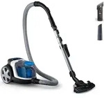 Philips PowerPro Compact Beutelloser Staubsauger, Allergiefilter, 99.9 %