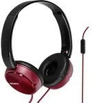 Diadem-Kopfh&ouml;rer Sony MDRZX310APR 98 dB Rot - Rot