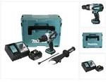 Makita DHP 458 RT1J Akku Schlagbohrschrauber 18 V 91 Nm + 1x Akku 5,0 Ah +...