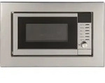 Amica EMW 13184 E, 20 l Einbaumikrowelle mit Grill, Edelstahl - Silber