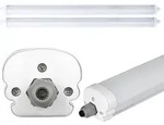 2er Set LED Wannenleuchte, 4320 Lumen, neutralwei&szlig;, L 120 cm