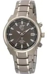 ETT EGT-11340-61M Solar Drive Funkuhr Aquanaut II Titan Herrenuhr 42mm - Schwarz