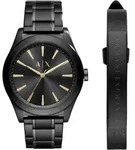 Armani Exchange AX7102 Herren-Armbanduhr, Edelstahl-Geh&auml;use, Metall-Armband -