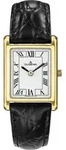 Dugena Damen-Armbanduhr 4460725 Quadra Classica, Quarz, Edelstahl, Lederarmband, 3