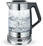 SEVERIN Glas Tee- und Wasserkocher Deluxe WK 3479 aus Edelstahl,