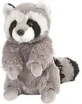 kuscheliger Waschb&auml;r junior 20 cm Pl&uuml;sch grau - Grau