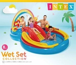INTEX 57453NP - Playcenter - Rainbow Ring Planschbecken ab 2 Jahren Kinder