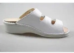 Bequeme Pantolette Finn Comfort Pisa, Damen, Wei&szlig;, Leder, NEU - Damenschuhe