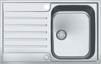 Franke 127.0476.541, FRANKE ARGOS AGX 211-78 Flachrandsp&uuml;le / Edelstahl / Reversibel