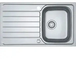FRANKE SPARK SKX 611 Einbausp&uuml;le / Edelstahl / Reversibel / Excenter / 45 cm -