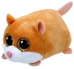 TY 42217, Spielzeug-Hamster, Braun, Wei&szlig;, Hamster, China, 55 mm, 95 mm - Braun/Wei&szlig;