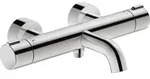 Duravit Wannenthermostat C.1 AP Chrom mit Umstellventil - Silber