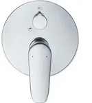 Duravit Fertigmontageset B.1 UP-Wannen-Einhebelmischer, rd, chr, m Umstellventil -