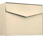 MEFA Briefkasten Letter 112 elfenbein Postkasten Sicherheitsschloss Briefbox -...
