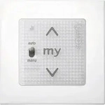 SOMFY Wandsender Smoove Uno A/M, io Pure 1811404 - Wei&szlig;