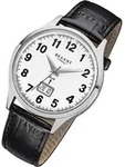 Regent Armbanduhr schwarz FR-228 Herren Analog-Digital-Funkuhr URFR228 - Schwarz