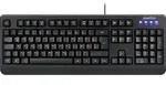 Perixx Periboard-517 B USB Keyboard German, QWERTZ Black Dustproof, Splashproof -