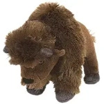 Wild Republic - Kuscheltier - Cuddlekins Mini - Bison - Braun