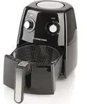 Gourmetmaxx Hei&szlig;luft-Fritteuse schwarz - Schwarz/Silber