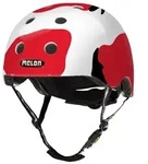 Melon fahrradhelm Urban Active koi Polycarbonat Gr&ouml;&szlig;e 52-58 cm - Rot/Wei&szlig;
