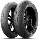 Reifen Tyre Michelin 120/70 R14 55H Pilot Power 3 Sc - Schwarz
