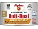 Alpina Metallschutzlack Anti-Rost Gold 300 ml gl&auml;nzend - Gold